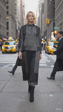 ALEMBIKA Gauntlet Boxy Shirt, Iron-AT503I