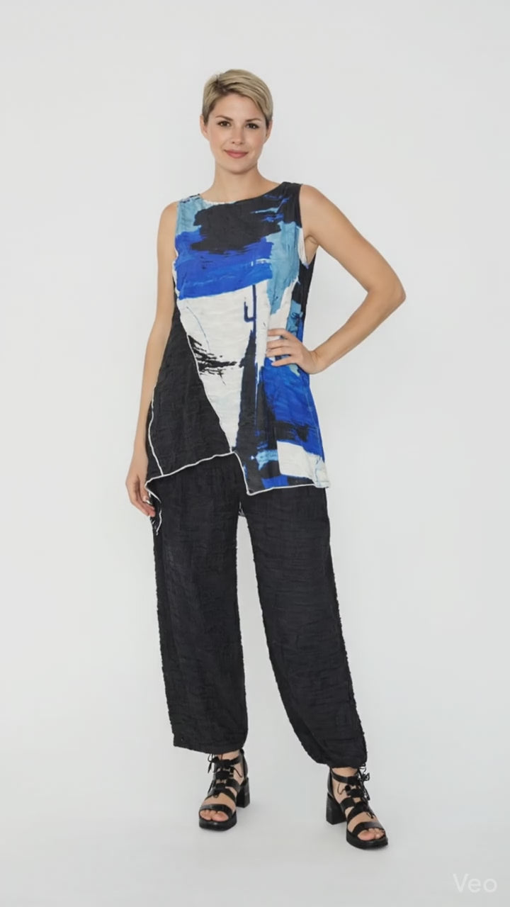 IC Collection Color Block Tank-7843T