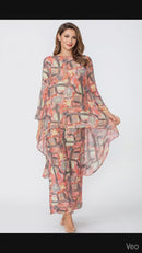 IC Collection Tencel Abstract Top-C1103T