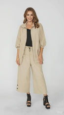 IC Collection Nylon Elastic Waist Pant-C1069P