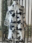 IC Collection Sheer Floral Jacket-IC-2277J