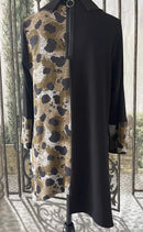 IC Collection Animal Print High-Low Tunic-IC-3106T