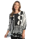 Jess & Jane Abstract Print Tunic-63-1862