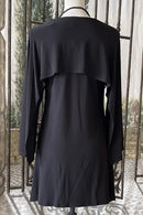 By JJ 3/4 Sleeve Batwing Tunic-IT-149-B