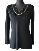 Gardy Geo Stud Fashion Forward Top-GS716