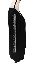Gardy Rhinestone Lined Long Sleeve Top-8988