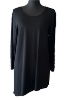 Gardy Rhinestone Lined Long Sleeve Top-8988
