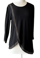 Gardy Rhinestone Lined Top-8990