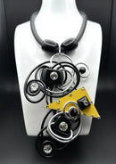 Jeff Lieb Wacky Wire Necklace-20631