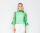 IC Collection Sheer Over Piece Top-IC-5648T