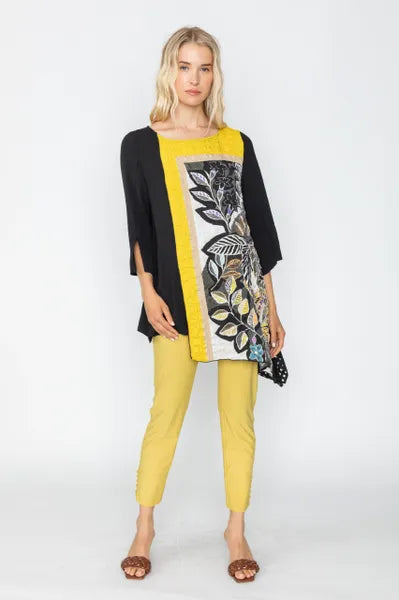 IC Collection Tropical Asymmetrical Tunic | Unique Apparel USA