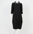 IC Collection 3/4 Sleeve Pucker Dress-IC-5696D