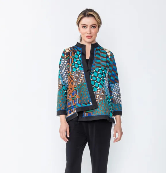 IC Collection Funky One Button Jacket | Unique Apparel USA