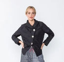IC Collection Two Button Crinkle Jacket-IC-4986J