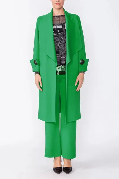 IC Collection Long Open Front Jacket-IC-4585J-DUP