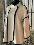IC Collection Contrast Piping Jacket-IC-M233J