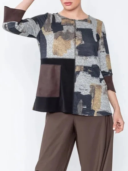 IC Collection Patch Top | Unique Apparel USA