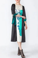 IC Collection Asian Floral Dress-IC-5041D
