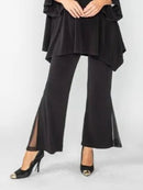 IC Collection Mesh Sleeve Asymmetric Tunic-IC-4953T