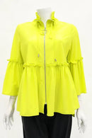 IC Collection Short Ruffled Jacket-IC-4646J