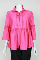 IC Collection Short Ruffled Jacket-IC-4646J