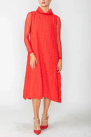 IC Collection Sleeveless Organdy Dress 4707D