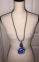 Alisha.D Artisan Rose Pendant Necklace-NMB315