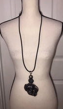 Alisha.D Artisan Rose Pendant Necklace-NMB315