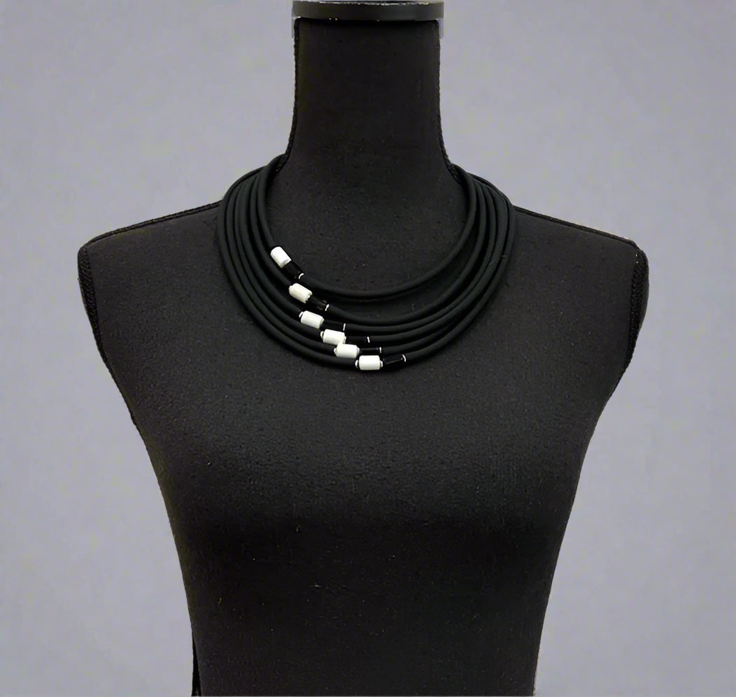 OC Six Strand  Choker Necklace-NKL514