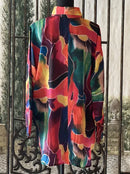 Dilemma Vit Inspired Button Down Blouse-GDB584