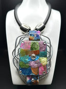 Jeff Lieb Mosaic Necklace-21120