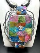 Jeff Lieb Mosaic Necklace-21120