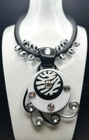 Jeff Lieb Zebra Necklace-21586