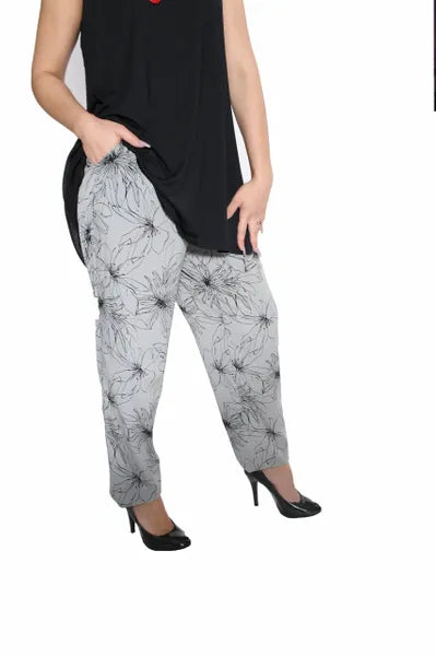 Comfy Sage Print Pant-CD205