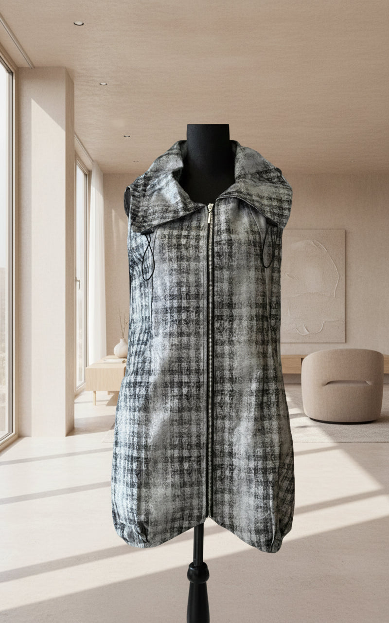 Sun Kim Print August Vest-ME525JP