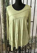 Comfy USA Crinkled Tunic- C573
