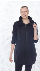 Sun Kim Draw Collar August Vest-ME525