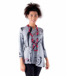 Jess & Jane Matilda V-Cut Tunic-SK5-1247