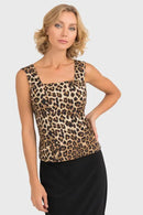 Joseph Ribkoff Leopard Tank-JR-193550