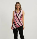 Joseph Ribkoff Cross Front Blouse-JR-222058