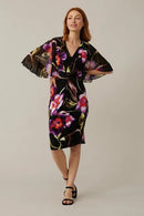 Joseph Ribkoff Floral Print Sheath-JR-221067