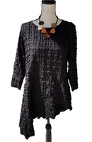 IC Collection Pucker Knit Tunic-IC-4185T