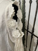 IC Collection Floral Embellished Cold Shoulder Tunic-IC-3247T