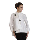 IC Collection Asymmetric Jacquard Jacket-IC-2125J