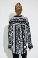 Joseph Ribkoff Multi Animal Print Blouse-231096