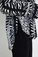 Joseph Ribkoff Multi Animal Print Blouse-231096