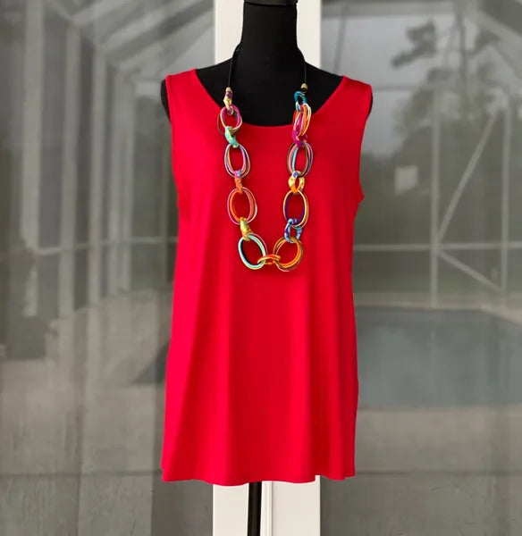 Comfy USA Sleeveless Crew Tank-M1005