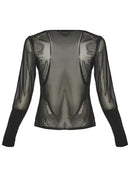 Kozan Black Mesh Merci Tee-SH-4687-BLKMSH
