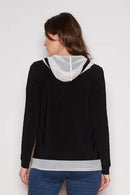 Joseph Ribkoff Hooded Top-JR-202146