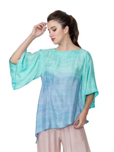 IC Collection Asymmetrical Flow Top | Unique Apparel USA